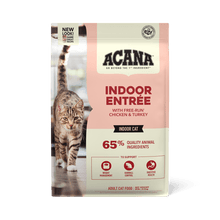 Cargar imagen en el visor de la galería, Acana Cat Indoor Entree Chicken & Turkey 4.54Kg con Regalo