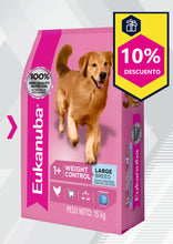 Cargar imagen en el visor de la galería, Eukanuba Weight Control Large Breed 15kg con Regalo