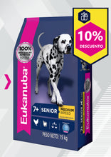 Cargar imagen en el visor de la galería, Eukanuba Senior Raza Mediana 15kg con Regalo