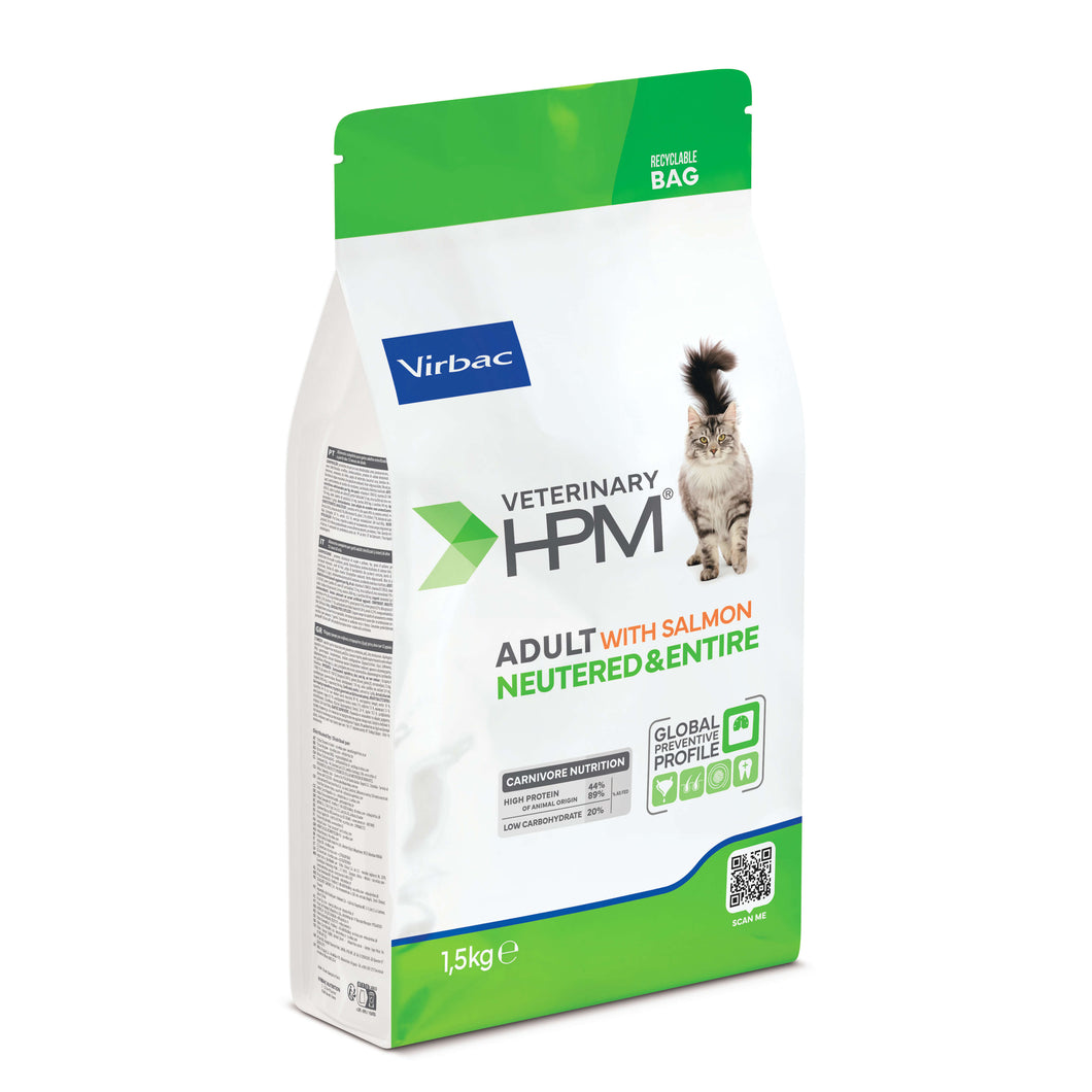 Virbac Hpm Cat Adultos Comunes Y Castrados 1.5 Kg Con Regalo