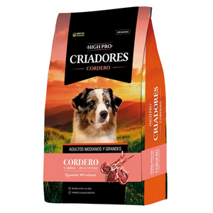 Criadores High Pro Cordero Adulto 23kg