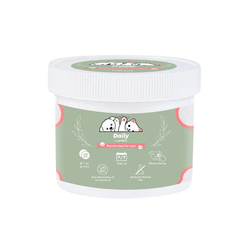 Toallitas Limpiador Lagrimas Quitamanchas Ojos MPets Daily (100 unidades)