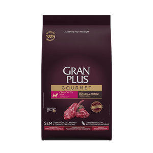 Gran Plus Gourmet High Premium Adulto Mini Cordero 20+2Kg