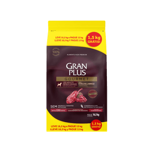 Gran Plus Gourmet High Premium Adulto Mini Cordero 20+2Kg