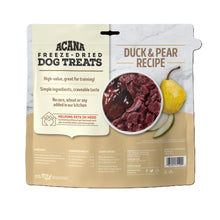 Cargar imagen en el visor de la galería, Galletas Acana Dog Freeze Dried 42.5g Duck &amp; Pear