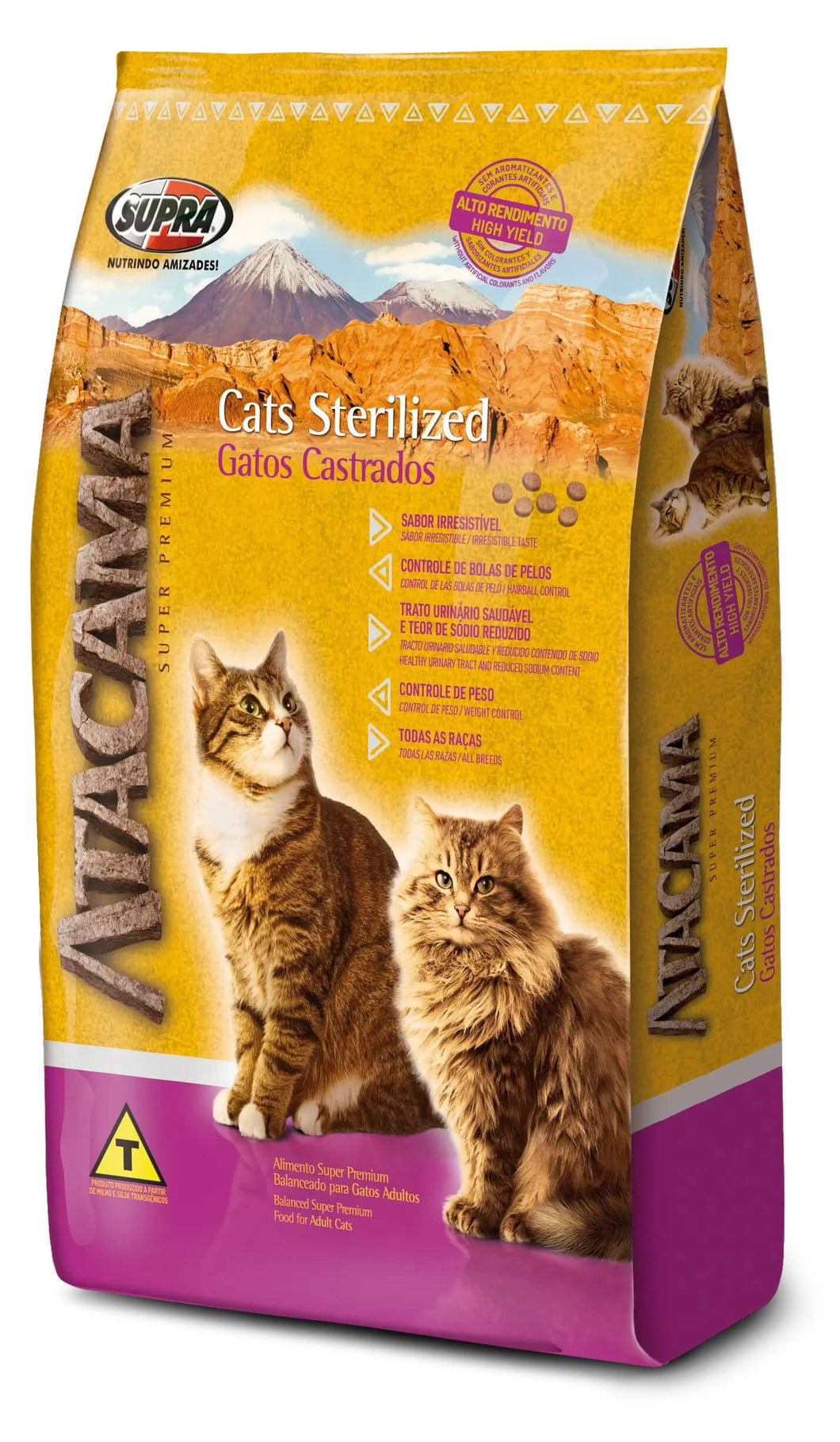 Atacama Gato Adulto Castrado Ultra Premium 20kg con Regalo