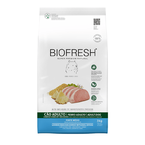 Biofresh Adulto Raza Mediana 10Kg Cerdo y Anana Con Regalo
