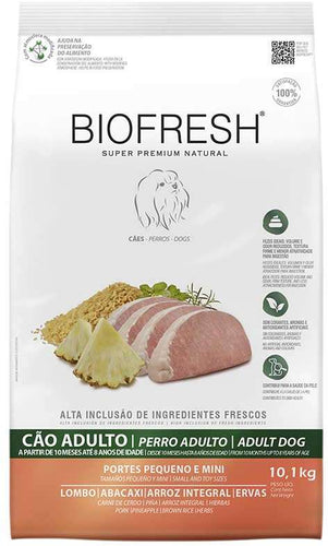 Biofresh Adulto Raza Pequeña 3Kg Cerdo y Anana Con Regalo