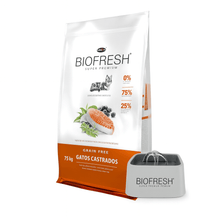 Cargar imagen en el visor de la galería, Biofresh Super Premium Gato Castrado Salmon 7.5 Kg Con Regalo