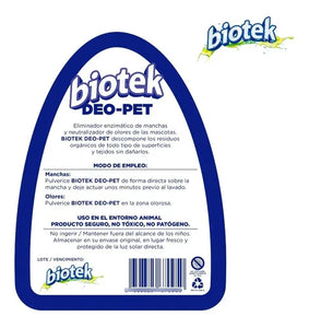 Limpiador Enzimatico De Manchas Y Orina Biotek 3 litros