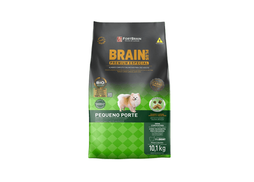Brain Plus Premium Adulto Raza Pequeña 10kg Con 2 Pates
