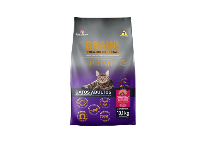 Brain Plus Gato Adulto 10kg Carne & Arroz con Regalo