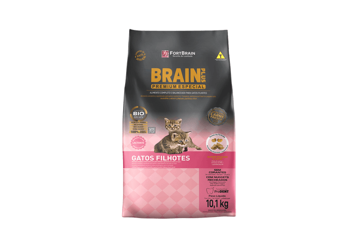Brain Plus Kitten Gatitos 10kg con Regalo