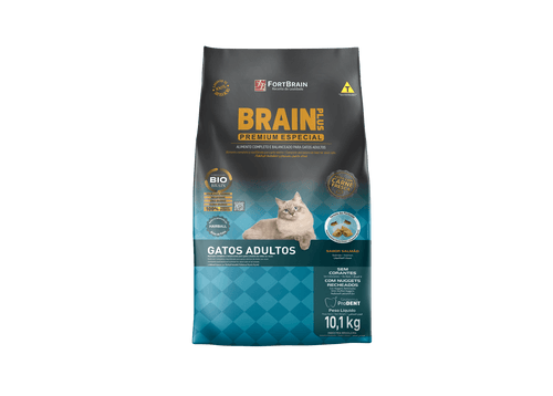 Brain Plus Gato Adulto 15kg Salmon con Regalo