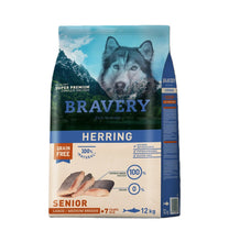 Cargar imagen en el visor de la galería, Bravery Grain Free Senior Mediano 12Kg Arenque