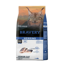 Cargar imagen en el visor de la galería, Bravery Grain Free Gato Senior 2Kg Arenque