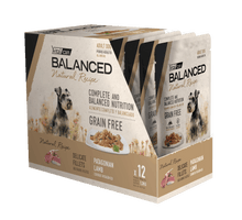 Cargar imagen en el visor de la galería, Caja Vitalcan Balanced Natural Recipe Pouch 100g Filetes Cordero Grain Free (12un)