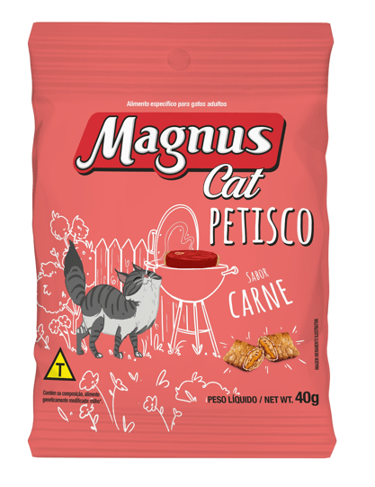 Galletas Para Gato Magnus Carne 40g