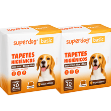 Cargar imagen en el visor de la galería, Super Pack Pañales De Entrenamiento Super Dog 60un 80x60cm