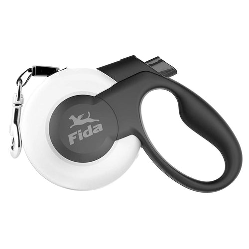 Correa Retractil FIDA Mars 5m Medium (hasta 25Kg) Blanca