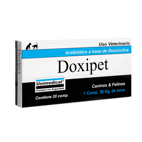 Doxipet 100mg 20 Comprimidos