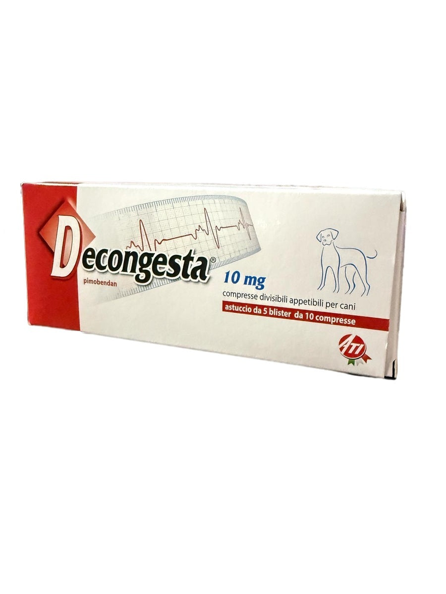 Decongesta Fatro Pimobendan 10mg 20comp. (Fraccionable)