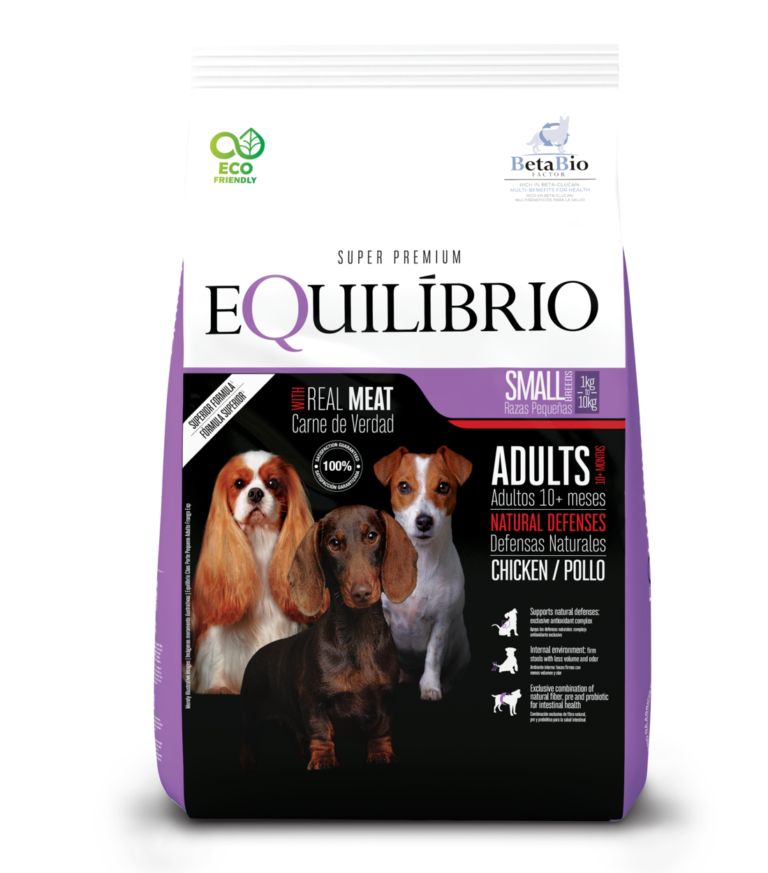 Equilibrio Adulto Raza Pequeña 7.5kg Con Contenedor