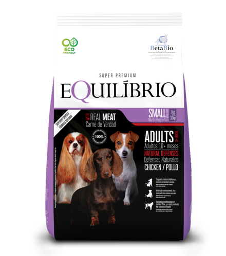 Equilibrio Adulto Raza Pequeña 7.5kg Más Regalo