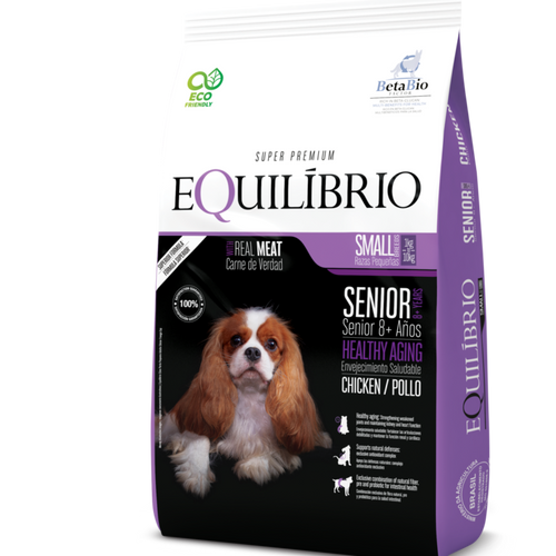 Equilibrio Adulto Senior 8+ Raza Pequeña 1.5 Kg Con Regalo