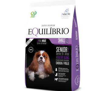 Equilibrio Adulto Senior 8+ Raza Pequeña 1.5 Kg Con Regalo
