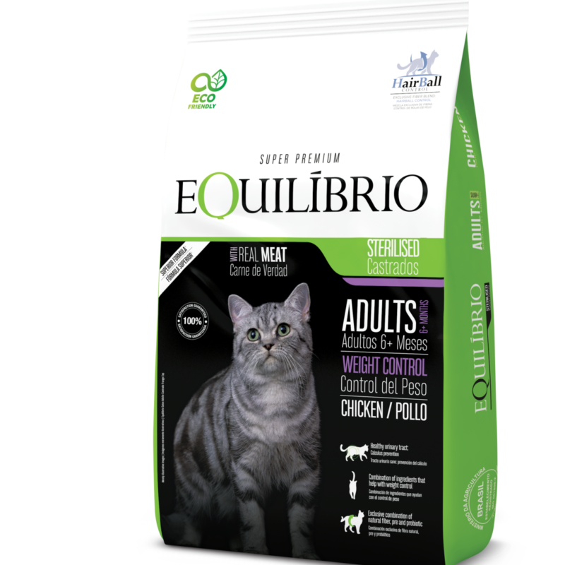 Equilibrio Gato Castrado 1.5 Kg Con Regalo
