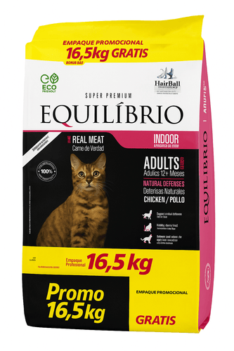 Equilibrio Gato Adulto 15+1.5kg Con Regalo