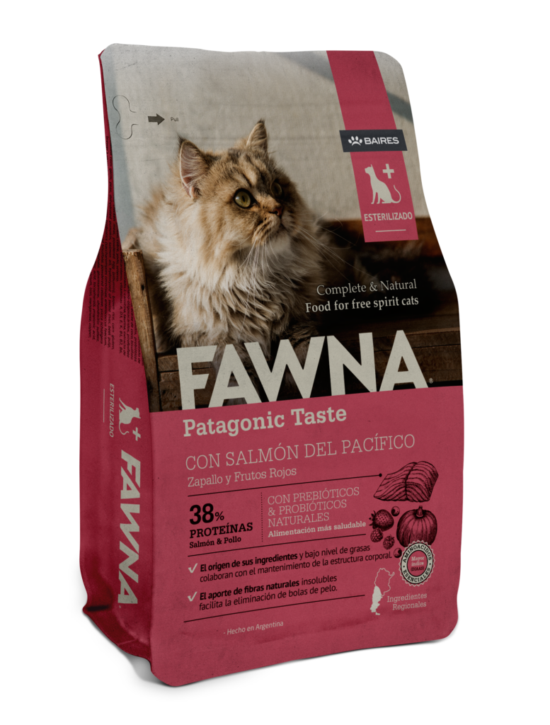 Fawna Patagonic Taste Gato Castrado Salmon 7.5kg Con Regalo