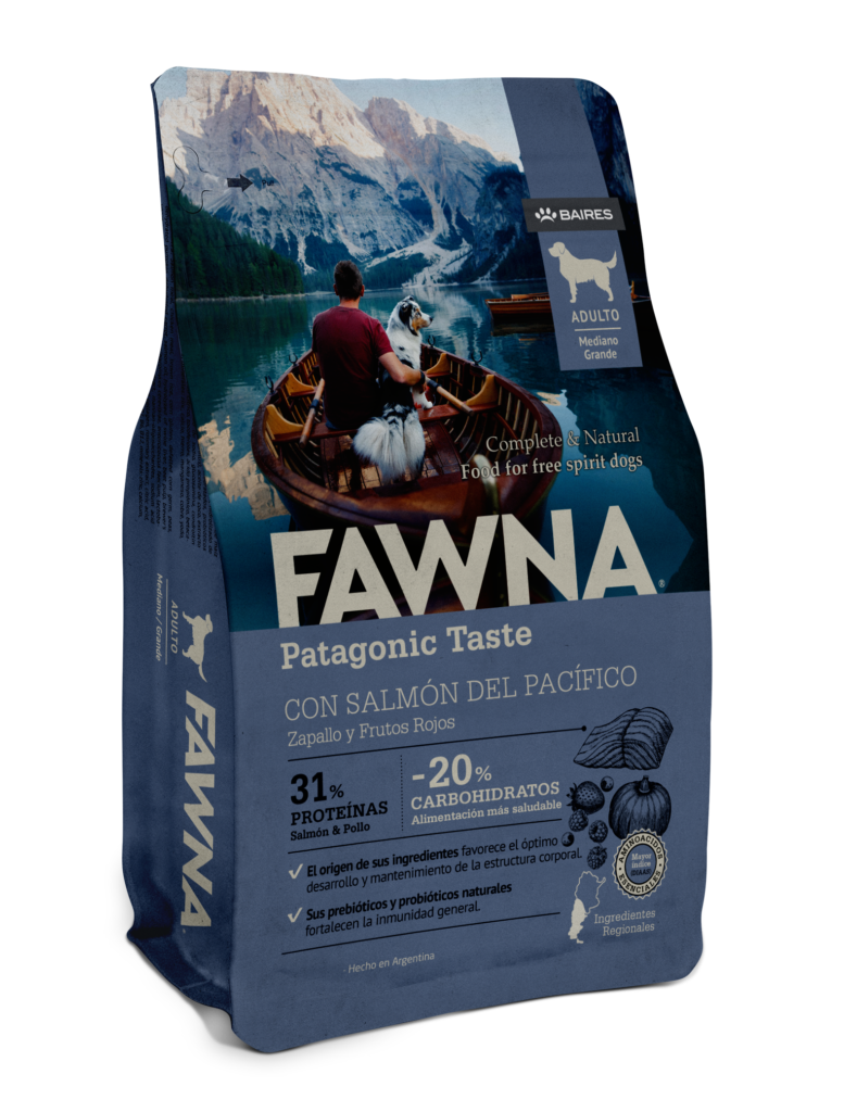 Fawna Patagonic Taste Perro Adulto Mediano y Grande Salmon 15kg Con Regalo