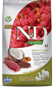 Farmina N & D Quinoa Skin & Coat Adulto Pato 10Kg Con Regalo