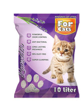 Cargar imagen en el visor de la galería, Arena Aglomerante Premium For Cats 8Kg Lavanda