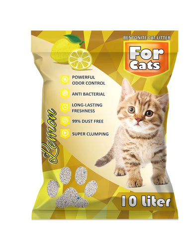 Arena Aglomerante Premium For Cats 8Kg Limon