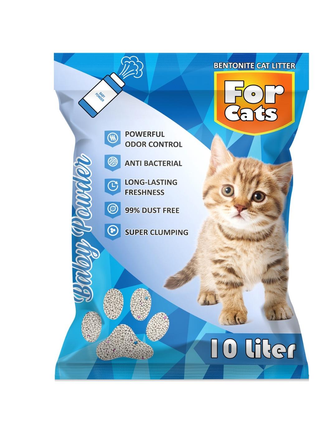 Arena Aglomerante Premium For Cats 32Kg Talco Bebe
