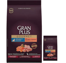 Cargar imagen en el visor de la galería, Gran Plus Gourmet High Premium Gato Castrado Salmon y Pollo 10+3Kg