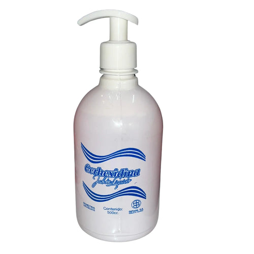 Shampoo Jabon Liquido Clorhexidina 4% 500ml
