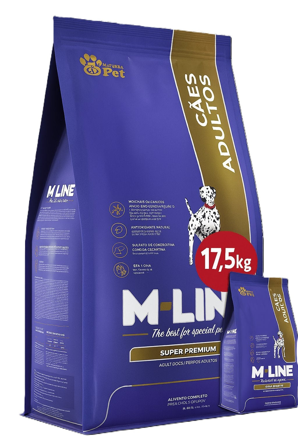 MLINE Super Adulto 17.5Kg con Regalo