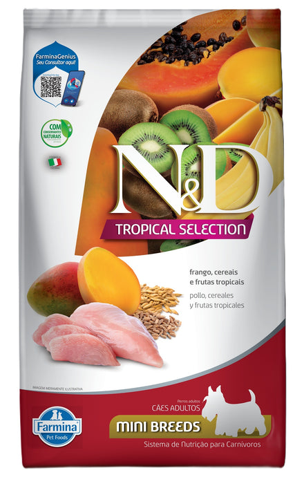 Farmina N & D Tropical Canine Adulto Mini Pollo 12Kg Con Regalo