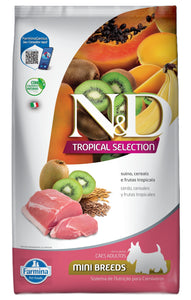 Farmina N & D Tropical Canine Adulto Mini Cerdo 2.5Kg Con Regalo
