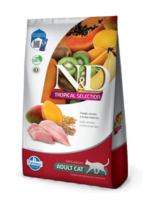 Farmina N & D Tropical Feline Adulto Pollo 7Kg Con Regalo
