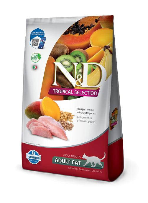 Farmina N & D Tropical Feline Adulto Pollo 1.5Kg Con Regalo