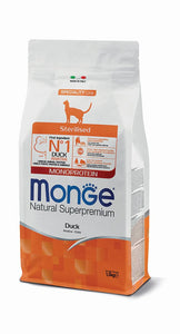 Monge Feline Monoproteina Castrado Pato 10kg Con Regalo