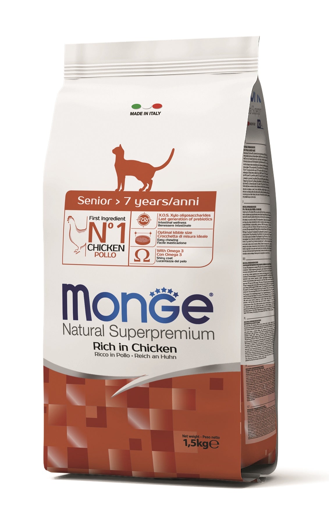 Monge - Gato Kitten (pollo) 1,5 Kg | Cuotas Sin Interés