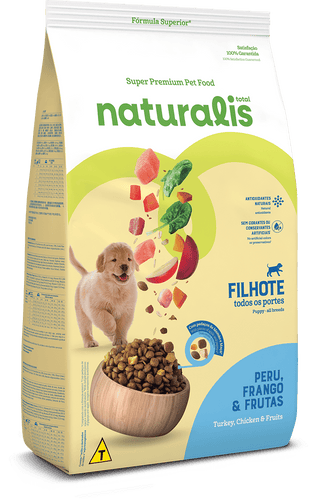 Naturalis Cachorro Pollo, Pavo Y Frutas 10kg Con Regalo