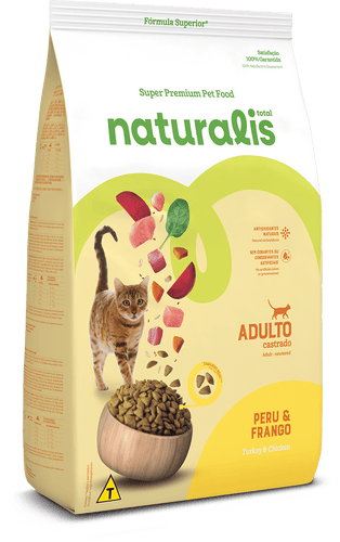 Naturalis Gato Castrado Pollo Y Pavo 1.5kg Con Regalo