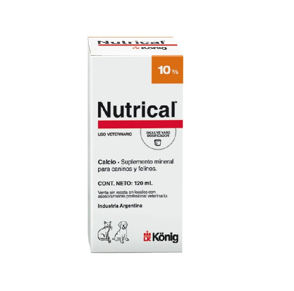 Suplemento Nutrical Konig 10% 120ml